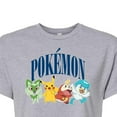thumbnail image 3 of Pokémon - Scarlet & Violet Collegiate - Juniors Cropped Cotton Blend T-Shirt, 3 of 5