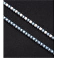 thumbnail image 4 of 6-9 Inches Round Cut Royal Blue Moissanite Tennis Bracelet for Women 5MM D Color VVS1 S925 Sterling Silver Lab Created Diamond Tennis Bracelet Perfect for Daily Wear, 4 of 7