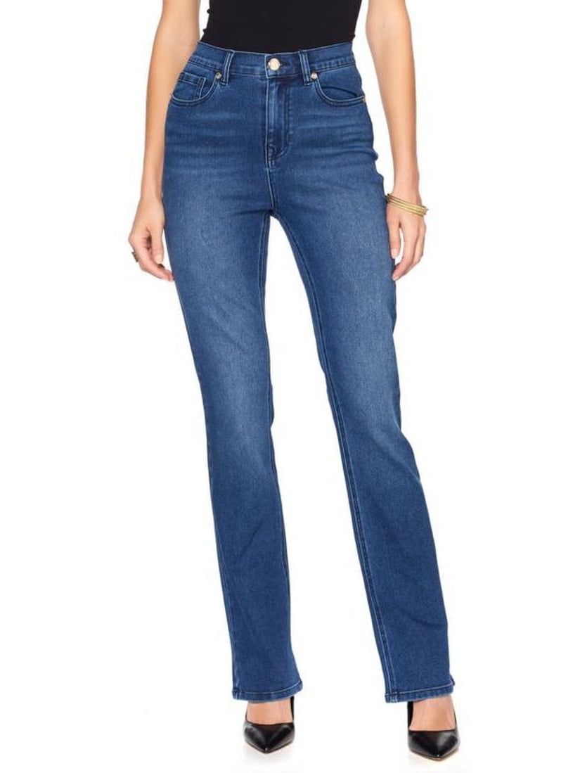 DG2 Diane Gilman Stretch Boot-Cut Jean 
