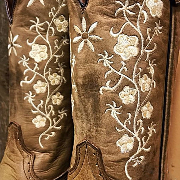 Women's Cowboy Cowgirl Boots Modern Western Embroidered Wide Calf