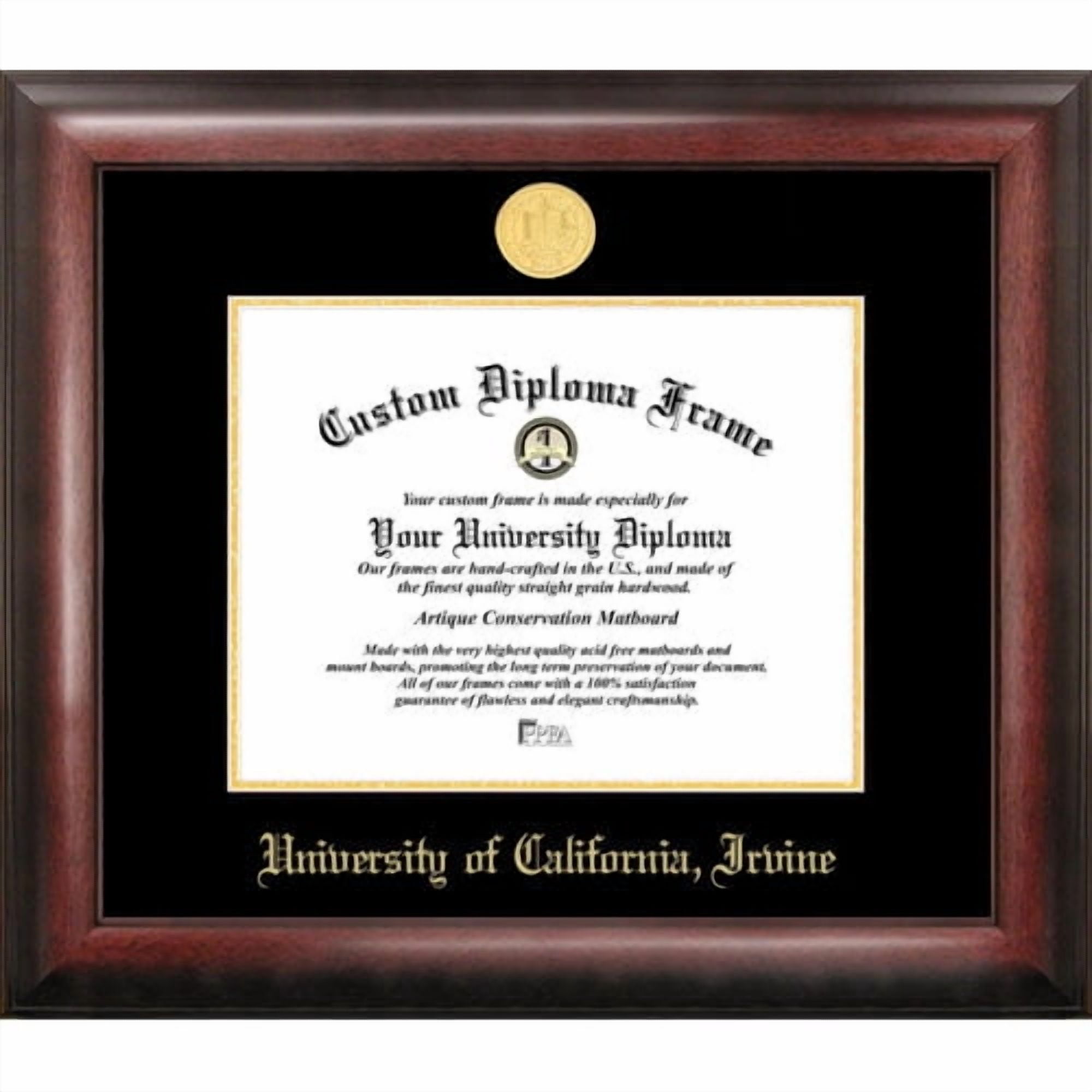 University of Utah 8.5" x 11" Gold Embossed Diploma Frame