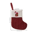 Hsmqhjwe Christmas Decorations Indoor Christmas Stocking Knit for