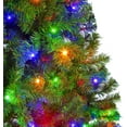 thumbnail image 6 of 6ft Pre-Lit Artificial Christmas Tree with 200 Lights, 8 Lighting Modes, Foldable Stand & Foot Pedal Switch, Holiday Decoration, 6 of 9