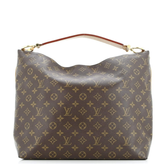 Pre-Owned Sully Handbag Monogram Canvas MM By Rebag