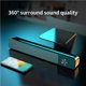 thumbnail image 5 of Methold Stereo Soundbar Altavoz Bluetooth 4D versátil para PC Smartphones Laptops Cables de audio/vídeo, 5 of 6