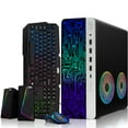 thumbnail image 1 of Restored HP G4 Desktop Computer PC AMD Pro A10-9700 R7,16GB RAM,1TB SSD,RGB Speaker,RGB Keyboard with AI-Enabled Copilot Key,Mouse,2X ARGB Fan WiFi,Windows 11 Pro, 1 of 8