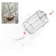 thumbnail image 1 of 8 Bucles SNARGAS DE Cangrejo DE Acero Inoxidable Con Cordón DE Nylon, Trampas DE Cebo DE Malla Pequeñas Cilíndricas Reutilizables Para Aventuras DE Pesca Al Aire ., 1 of 7