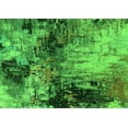 thumbnail image 1 of Ahgly Company Indoor Rectangle Oriental Green Industrial Area Rugs, 2' x 4', 1 of 4