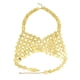 thumbnail image 2 of Cadena corporal, ropa interior de moda, joyería, decoración, regalos de personalidad, sujetador, bikini para Dorado, 2 of 7