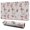 Pink Halloween Ghosts, variant on Long Mouse Pads for Desk,Whimsical Halloween Pattern Desk Mats on Top Of Desks, Desk Mouse Pad Extra Large with 3mm Non-Slip Base and Stitched Edge for Gaming,Office,Work,Home 31.5x11.8in