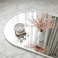 thumbnail image 3 of Gumnay Arched Full Length Mirror, 70"x26" Full Body Floor Mirror, Standing Mirror (White), 3 of 9
