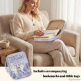thumbnail image 5 of HELLHERO Polyester Bible Cover Bag with Lightweight, Butterfly Rabbit Washable Soft Quilted Bible Cover for Daily Use, 5 of 9
