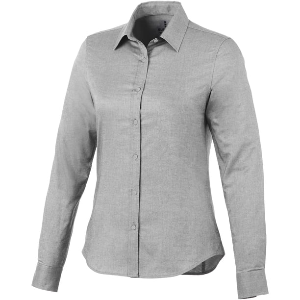Elevate - Camisa Vaillant de manga larga para señora (Gris Acero)