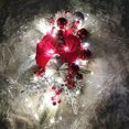 thumbnail image 1 of Swag Trim Garland Ornamento Corona de Navidad Sin/con suministros de fiesta ligeros JShteea  El nuevo, 1 of 7