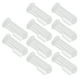 thumbnail image 5 of 10 piezas de cepillos de dientes de silicona para bebés, cepillos de dientes suaves para bebés, para recién nacidos, concha rosa, 5 of 15