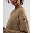 thumbnail image 6 of BILIKEYU Women's Long Sleeve Crewneck Sweatshirt Outfits, Womens Tops, Fall Clothes for Women, Business Casual Outfits for Women, 6 of 7