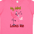 thumbnail image 4 of Inktastic My Mimi Loves Me Flamingo Boys or Girls Toddler T-Shirt, 4 of 5