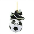 thumbnail image 1 of Adornos Navideños Personalizados De Acrílico Para Futbolistas Y Amantes Del Fútbol. Producto Decorativo Para La Familia. Adornos Con Búhos. Decoración Para Bufandas. Colgantes., 1 of 4