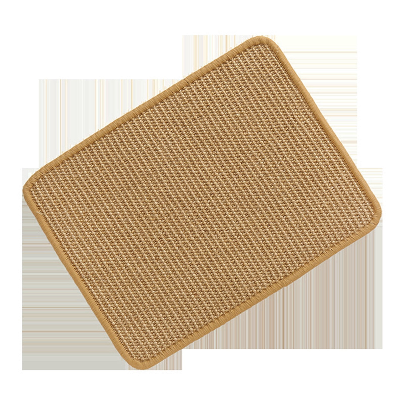 Cat Scratching Mat Sisal Cat Scratcher Mat Large Cat Scratch Pad Cat Scratch Furniture Protector Anti Scratch Furniture Protector for Indoor Cats Ginger 20 X 31 Inches Single Pack