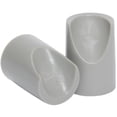 thumbnail image 1 of NPS Chaise Pliante en Plastique Moderne Bouchons en V Gris (Ensemble de 100), 1 of 1