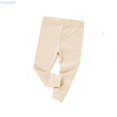 thumbnail image 2 of Huanglei Organic Boys Pants Soft Baby Leggings Solid Color Casual Trousers For Autumn Toddler Breathable Stretchy Daily Wear ï¼Boys Leggings /Size 6-12 Months(Beige), 2 of 4