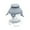 Gray Hollow Base, variant on Pet Milk Bowl Milk Bowl Liftable 5 Nozzles Newborn Puppy Feeder Anti Choking Nursing Station Pet Milk Feeding Device for Doggie Rabbit Gray Hollow Base
