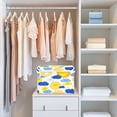 thumbnail image 5 of Iauyy Large Storage Box with Lid - Foldable Home Storage Bins for Clothes Toy Holiday Decor, Sun (42*32*30cm), 5 of 6