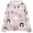 Panda and Clouds Pattern, variant on Kids' Hooded Pullover Sweatshirt Casual Tops Long Sleeve Print Hoodies Pocket Panda and Clouds Pattern