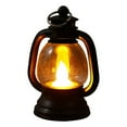 thumbnail image 2 of Fall Decor Ferraycle Halloween Mini Decorative With LED Candle 4'' Small Table Centerpiece Vintage Christmas Ornament Camping Hanging For Western Cowboy, 2 of 7