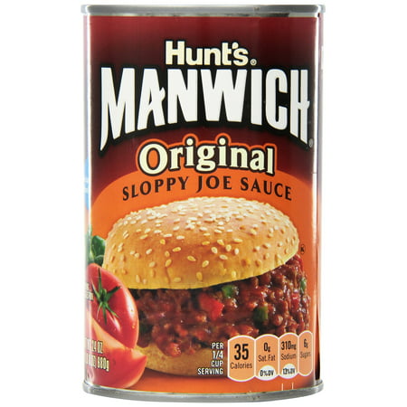 Manwich Original Sloppy Joe Sauce, 24 oz, 12 Pack Original (24 (Best Sloppy Joe Sauce)