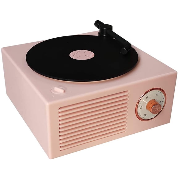 Altavoz Bluetooth KintiSun Estilo Clásico Rosa