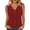 #0243-Wine, variant on V Neck Floral Blouses for Women Sleeveless Floral Print Lightweight Summer Wear Daily Commute Tops Blouses Tanks Gift