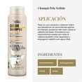 thumbnail image 5 of Lendan - Colored Hair Shampoo - Terra Color Shampoo - 300 ml - Prevents Color Oxidation and Prolongs Its Duration - Adds Brightness and Protection - Strengthens Hair - Shiny Hair - Vegan, 5 of 8