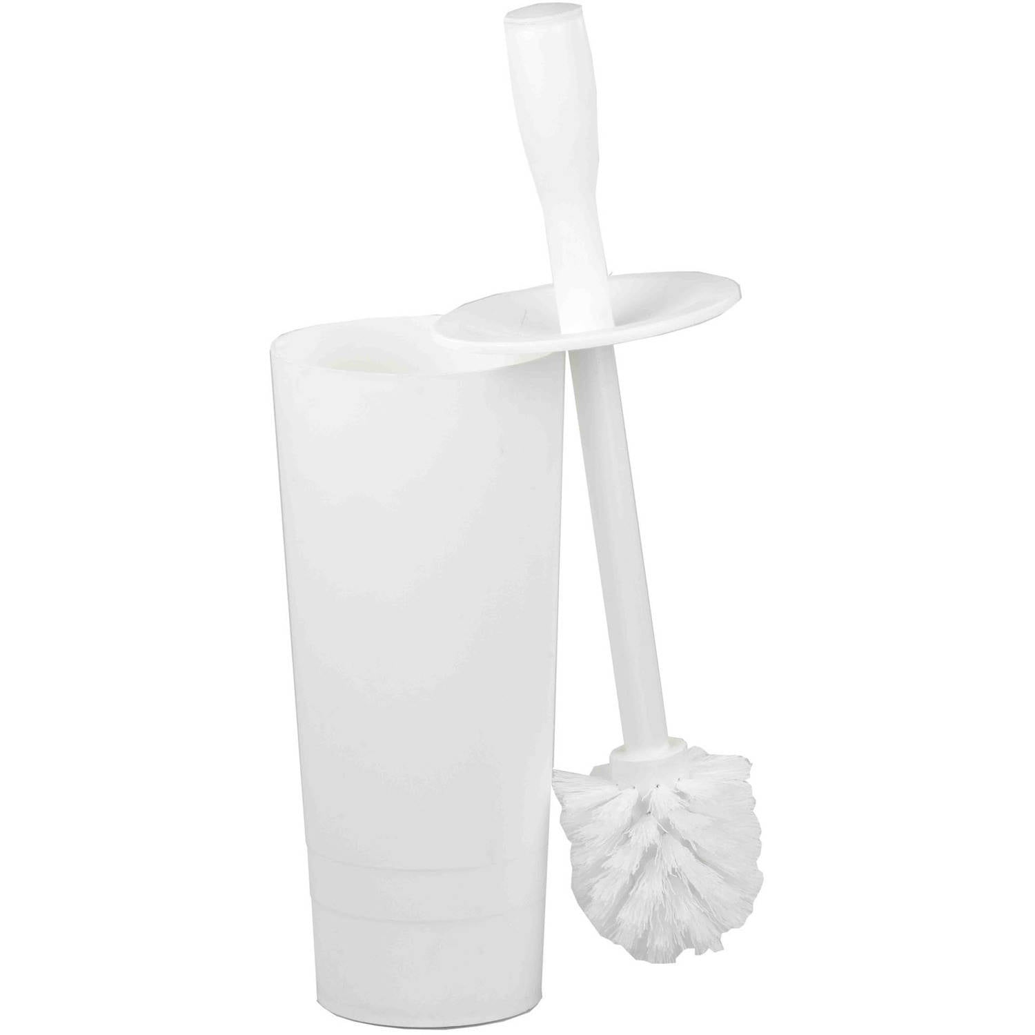 Home Basics Plastic Toilet Brush Holder