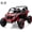 Red, variant on 24V 4WD Electric Ride-On Truck, 2-Seater Battery Powered Vehicle with Remote Control, 4-Wheel Suspension, LED Headlights, Horn & Music,Green