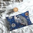 thumbnail image 5 of Vsdgher Blue Heron Floral Garden Pillow Cases, Pillow Covers - suit sofa or office-14"x20", 5 of 6
