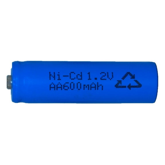 8-Pack AA Solar NiCd (600 mAh) Batteries