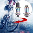 thumbnail image 3 of Bicicleta de lujo 32H bicicleta Hub repuesto bicicleta aleación de aluminio 32 agujeros disco freno Hubs 8/9/ componente de ciclismo Conjunto colorido Macarena Piezas de cubos de freno de bicicleta, 3 of 8