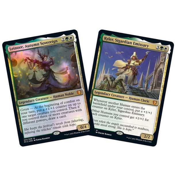 coven cards mtg Innistrad: Midnight Hunt Commander Deck Coven Counters Upgrade - Improving