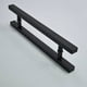thumbnail image 3 of Black Stainless Steel Glass / Wooden Door Handle, 3 of 5