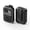 Black, variant on Pocket Radio, Personal FM Portable Radio with Bluetooth Speaker, Clip-on Mini FM Radio Auto Scan Rechargeable Support TF Card TWS Pairing 5W Speaker Earphones Jack for Walking Jogging (White)