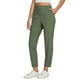 thumbnail image 1 of Pantalones BALEAF para mujer, de viaje, ligeros y elásticos, color verde militar, talla L, 1 of 7