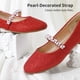 thumbnail image 3 of Zapatos Mary Jane para Niñas DREAM PAIRS SERENA-100 Brillo Rojo Talla 11, 3 of 6
