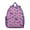 Purple-7, variant on Lightweight Puppy Bone Pattern Backpack, Compact Dog Lover’s Travel Bag with Paw Print for Everyday Use