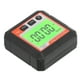 thumbnail image 2 of Caja de nivel digital, transportador magnético portátil de alta precisión, inclinómetro, medidor de ángulos para carpintería, obra de construcción, color naranja y blanco., 2 of 14