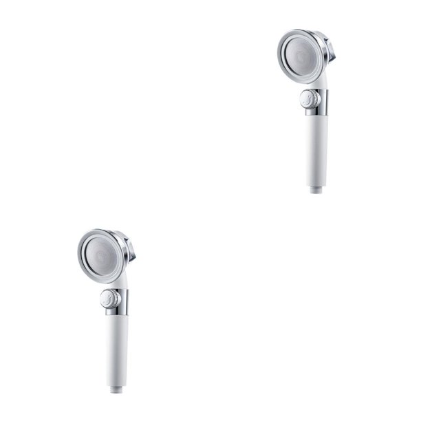 Bearachild Cabezal de ducha ajustable de 3 modos, filtro presurizado para baño, ducha de baño de lluvia, rociador de cabezal de ducha de mano de Type1 NO1