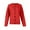 Red, variant on Women's Sweater Cute Fun Printing Sweater Fall And Winter Long Sleeve Knitted Sweater for Fall Winter Solid Color Basics,Army Green,L