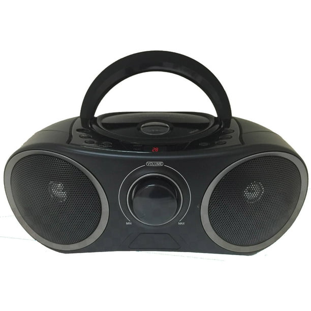 Sylvania SRCD268BT Bluetooth Portable CD and Radio Boombox Walmart