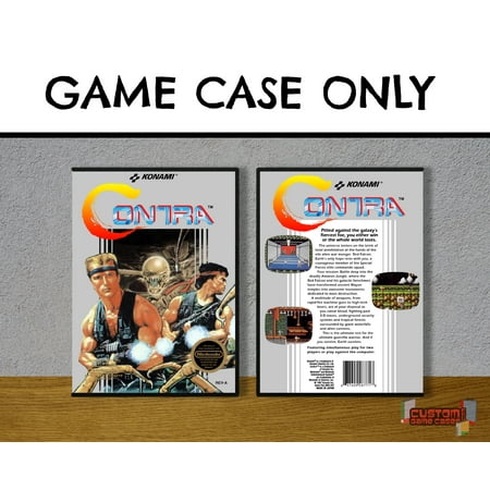 Contra | (NESDG) Nintendo Entertainment System - Game Case Only - No Game