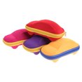 thumbnail image 5 of Caja para guardar gafas de sol para niños, 4 Uds., bonita forma de coche, caja para gafas con cremallera, caja de transporte, 5 of 5